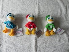 Disney Store Huey HUWEY Dewey Louie Wrong Color Shirts Mini Bean Bag Plush
