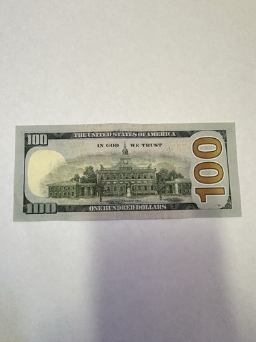 Fancy serial number LOW SERIAL NUMBER RARE $100 dollar bill SIX ZEROS 00000048 - Picture 3 of 6