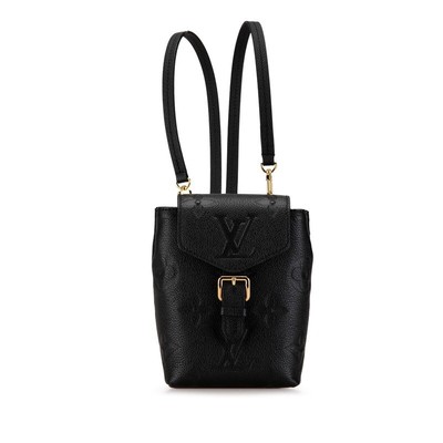 LOUIS VUITTON Backpack: Tiny M80596 Noir Black W12H17D7.5cm  display picture 3