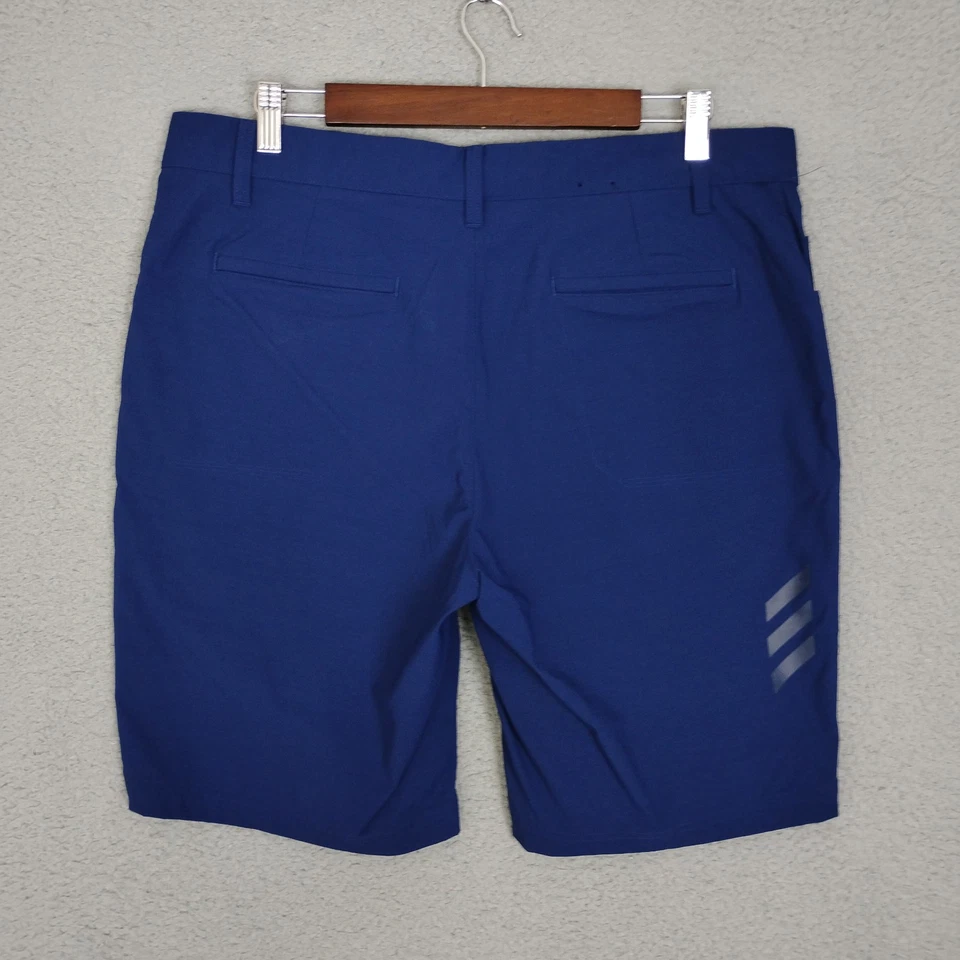 Pantalones Cortos de Golf Adidas Adicross Para Hombres 34 Azul Elastizado 5 Bolsillos Modernos Informales DT3544 Foto 2 de 4