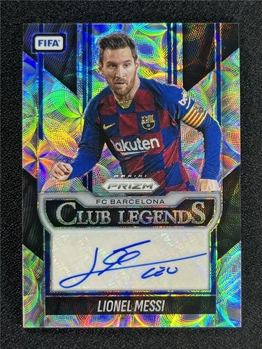 Lionel Messi 2025 Panini Prizm Lionel Messi Auto