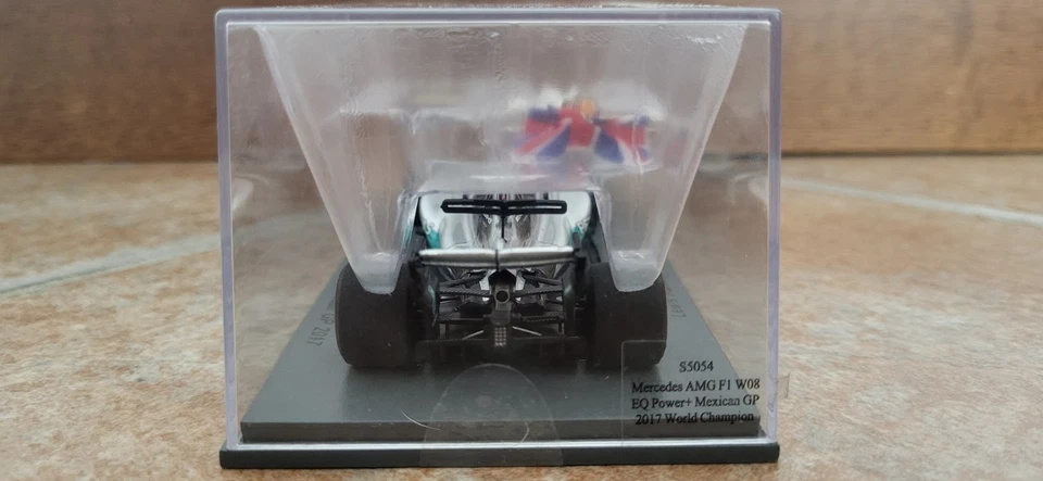 Mercedes F1 W08 Lewis Hamilton Mexican GP 2017 1/43 Spark - Immagine 3 di 4