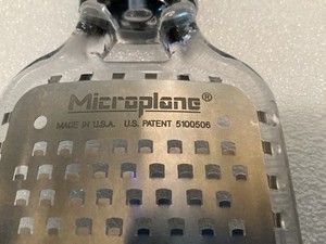 MICROPLANE Made in USA Fine Grater Kitchen Tool ~ EUC