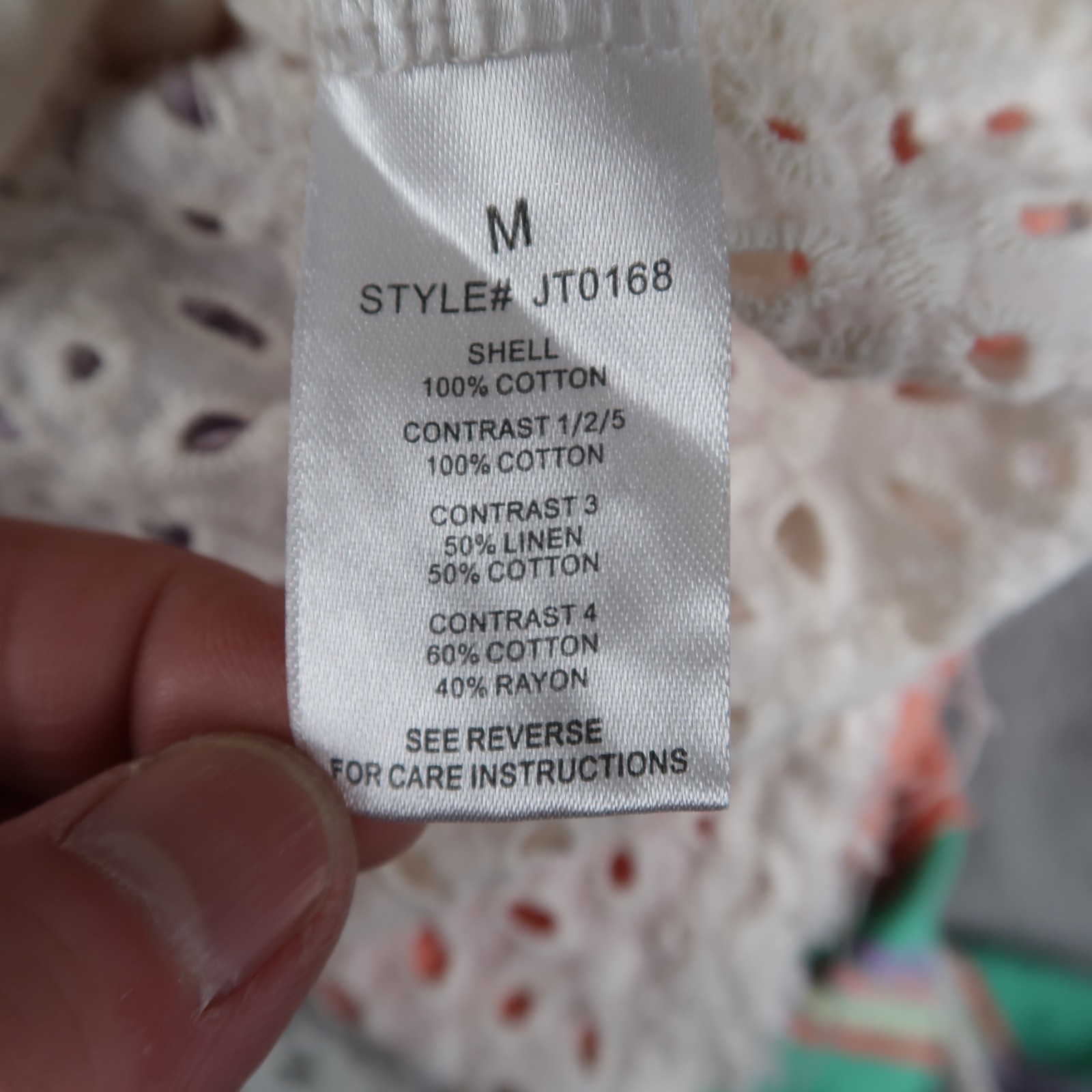 Oli and Hali Oversized Patchwork Long Sleeve Flow… - image 11