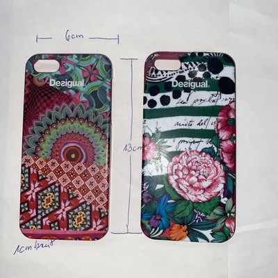 2x Desigual Handyhülle Iphone 5 SE Rarität