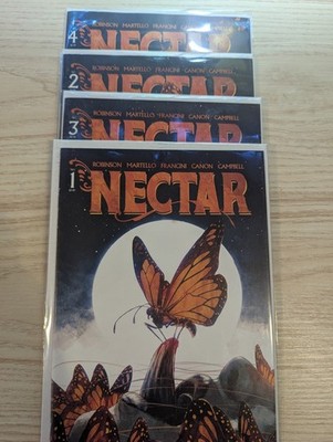 Nectar #1, 2, 3, And 4 Full Run, Cover A, First Prints