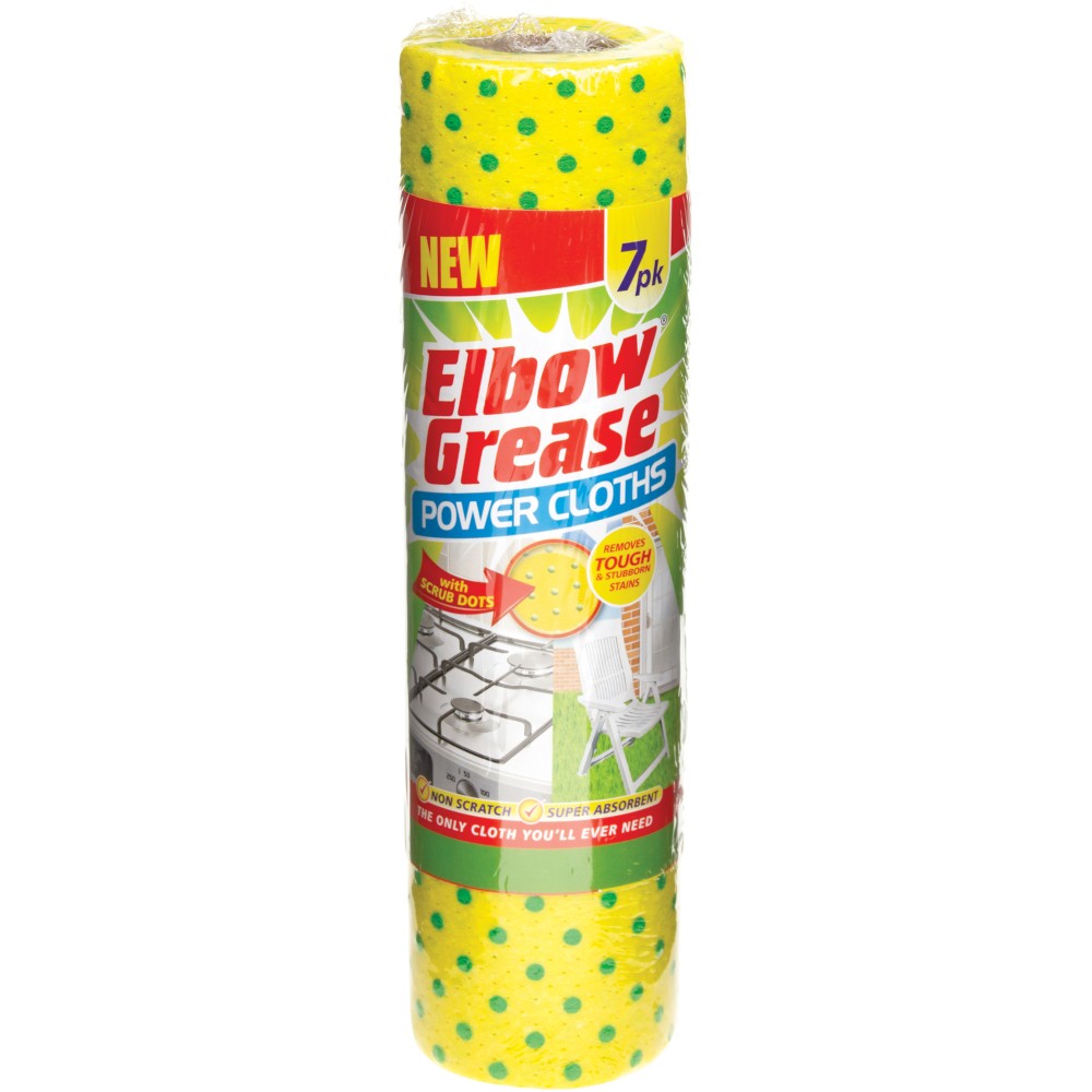 Elbow Grease Power Cloths 7pk