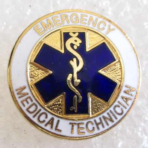 Emergency Medical Technician EMT Badge Pin