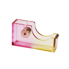 Acrylic Desk Tape Dispenser Heavy Duty Cute Tape Dispenser with Non-Skid Base...