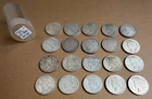 Complete FULL roll (20) ~ 1923 S ~ Peace Dollars ~ U.S. $1 Coins ~ 90% SILVER