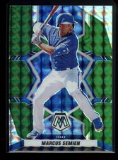 2022 Panini Mosaic #5 Marcus Semien Green Mosaic