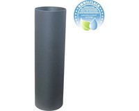 Ofenrohr Bertrams Ø 150 Mm Senotherm Uht-Hydro Lackiert Schwarz Zylindrisch 0,50