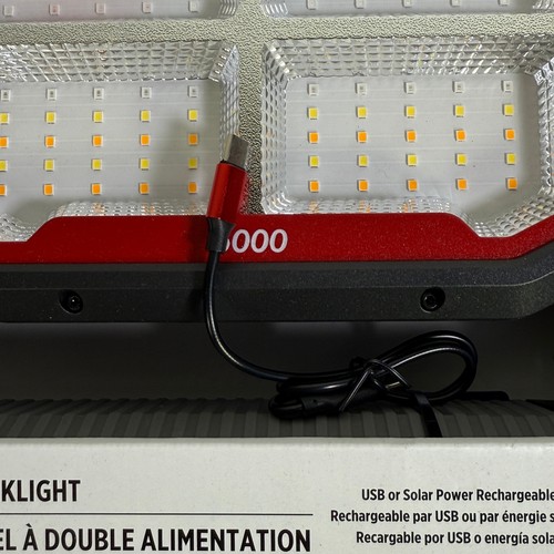 Infinity X1 Dual Powered Solar Work Light 3000 Lumen - Picture 4 of 14