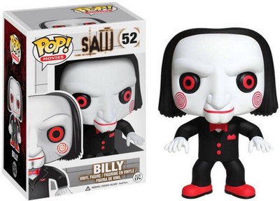 Funko POP! Movies: Saw - Billy (Damaged Box) #52 | eBay