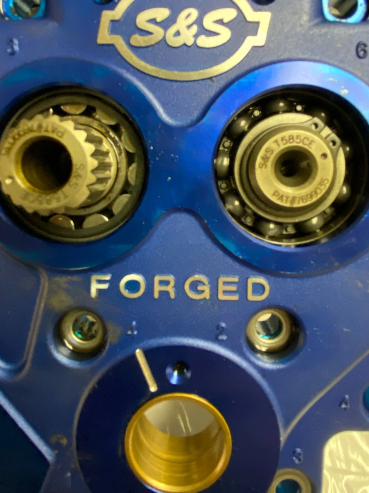 2000-2005 Great condition S&S used cams and cam plate. For Harley Davidson - product detail image 8