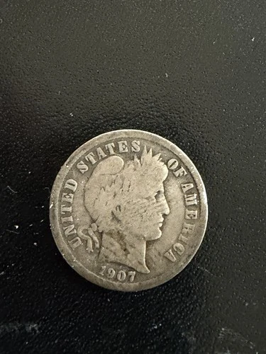 1907 D Barber Liberty Head Dime G
