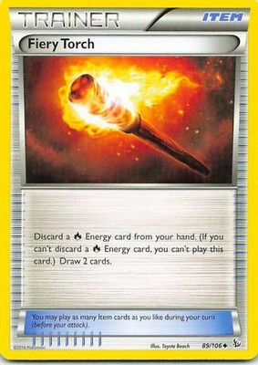 Fiery 89/106 Flashfire Uncommon NM Pokemon TCG