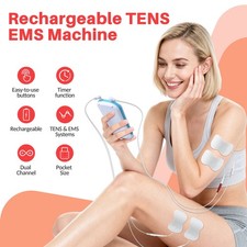 OSITO Rechargeable TENS Unit Muscle Stimulator Full Body Electrotherapy Device