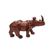 Resin Animal Figurine Carved Desktop Ornament Stable for Bookshelf, Office Desk