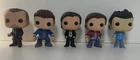 FUNKO POP! #93 304 200 94 CROWLEY CASTIEL DEAN SAM FBI AGENT SUPERNATURAL 5 LOT