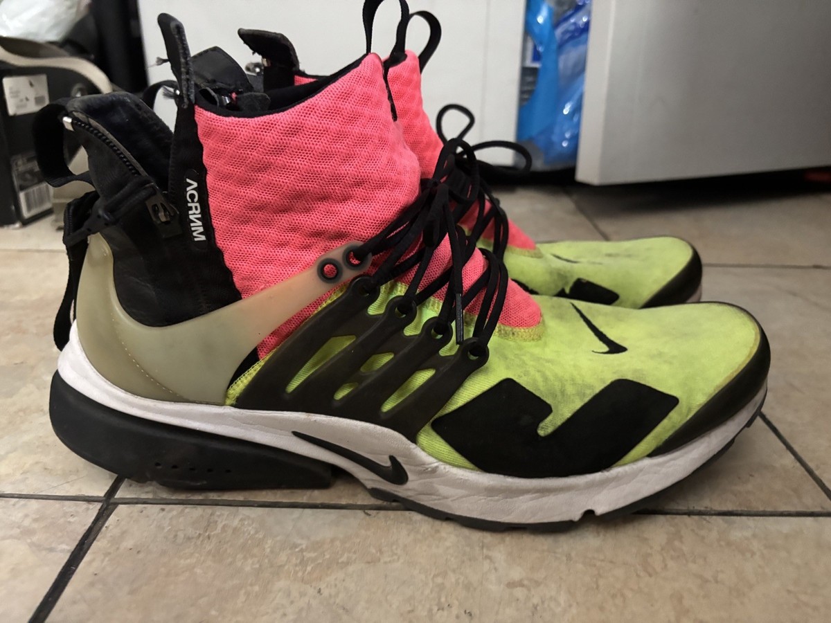 Nike Air Presto Mid x Acronym 2016 Size XL (12-13) 844672- 100