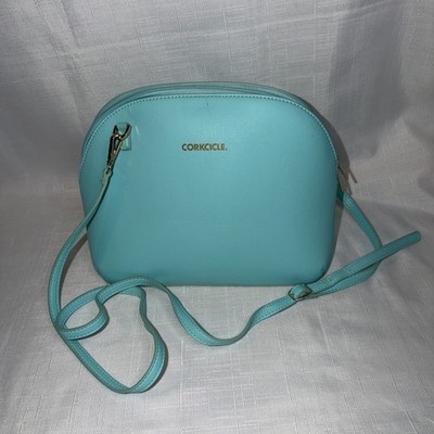 CORKCICLE. Adair Turquoise Insulated Lunch Bag/Box Cooler Bag Crossbody Strap