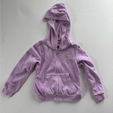 Juicy Couture Kids Lavender Zip-Up Hoodie Size 5