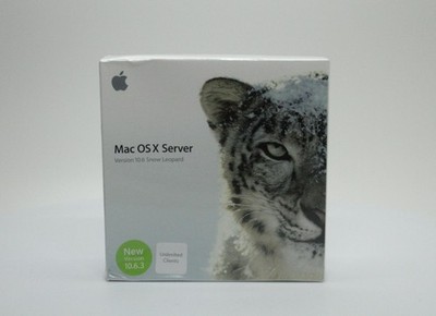 Apple Mac OS X Server v10.6 Snow Leopard Unlimited Client License (MC588Z/A)