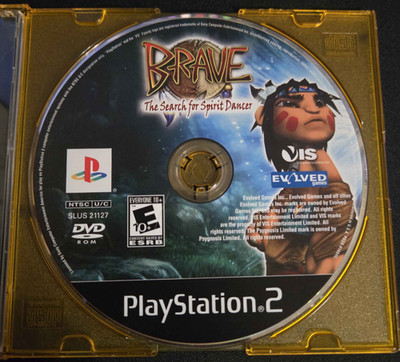 Brave: The Search for Spirit Dancer Sony Playstation 2 PS2 Disc Only