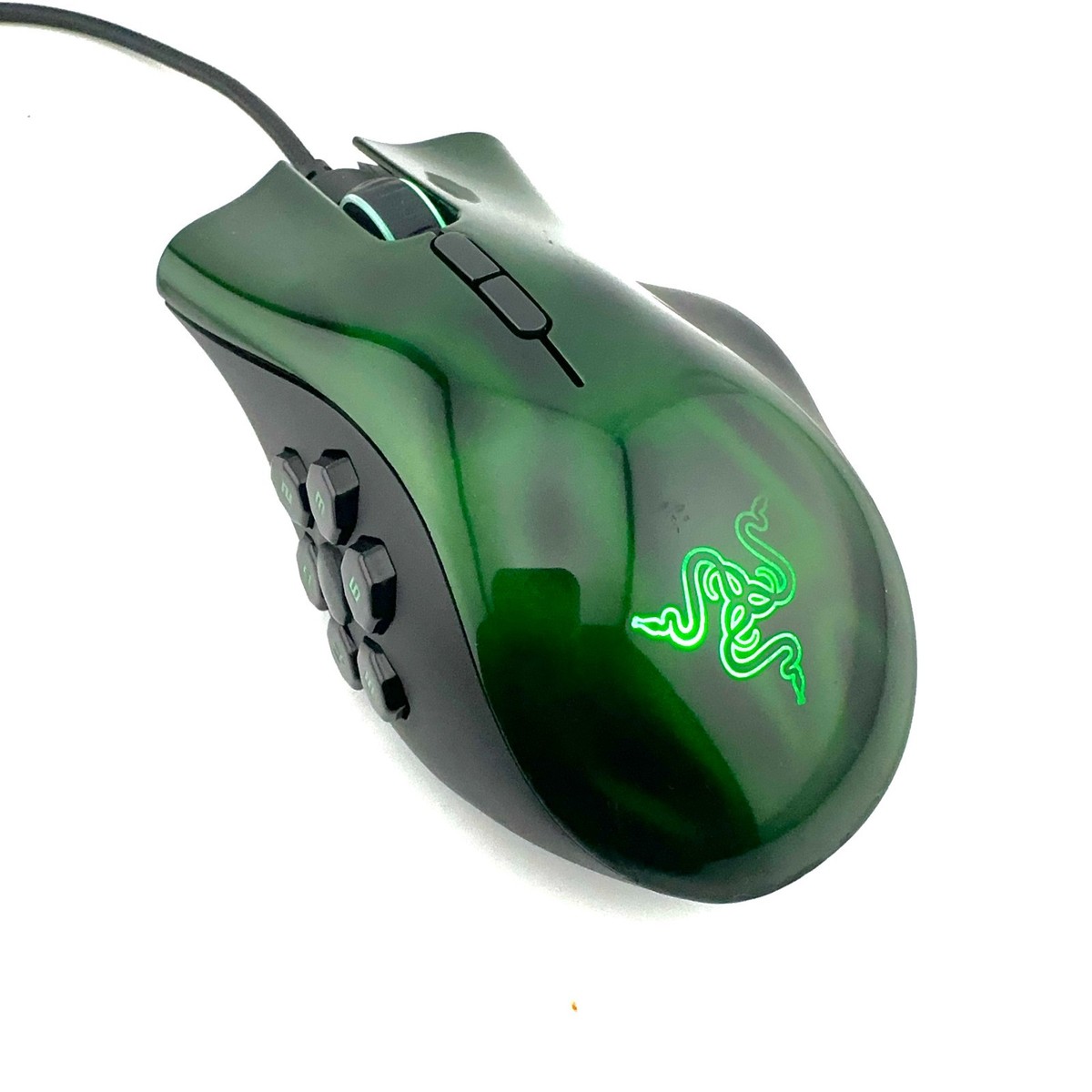Razer Naga Hex MOBA Green PC Gaming Mouse RZ01-0075 | eBay