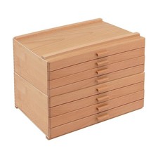 Artists Storage Chests - Premium Studio Organizer for Paint Tubes, Brushes, P...