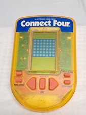 Connect Four Handheld Electronic Game Milton Bradley Travel 1995 Connect 4