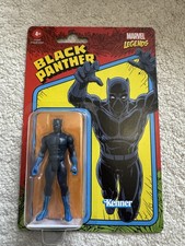 Marvel Legends Black Panther Kenner Retro Card 3.75    Figure New Sealed