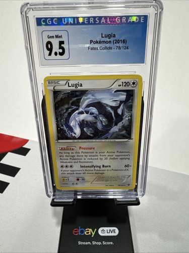 Lugia graded CGC 10 for sale on eBay