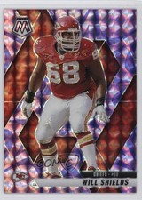 2025 Panini Mosaic Reactive Purple Mosaic Prizm Will Shields #237 HOF 1rv4