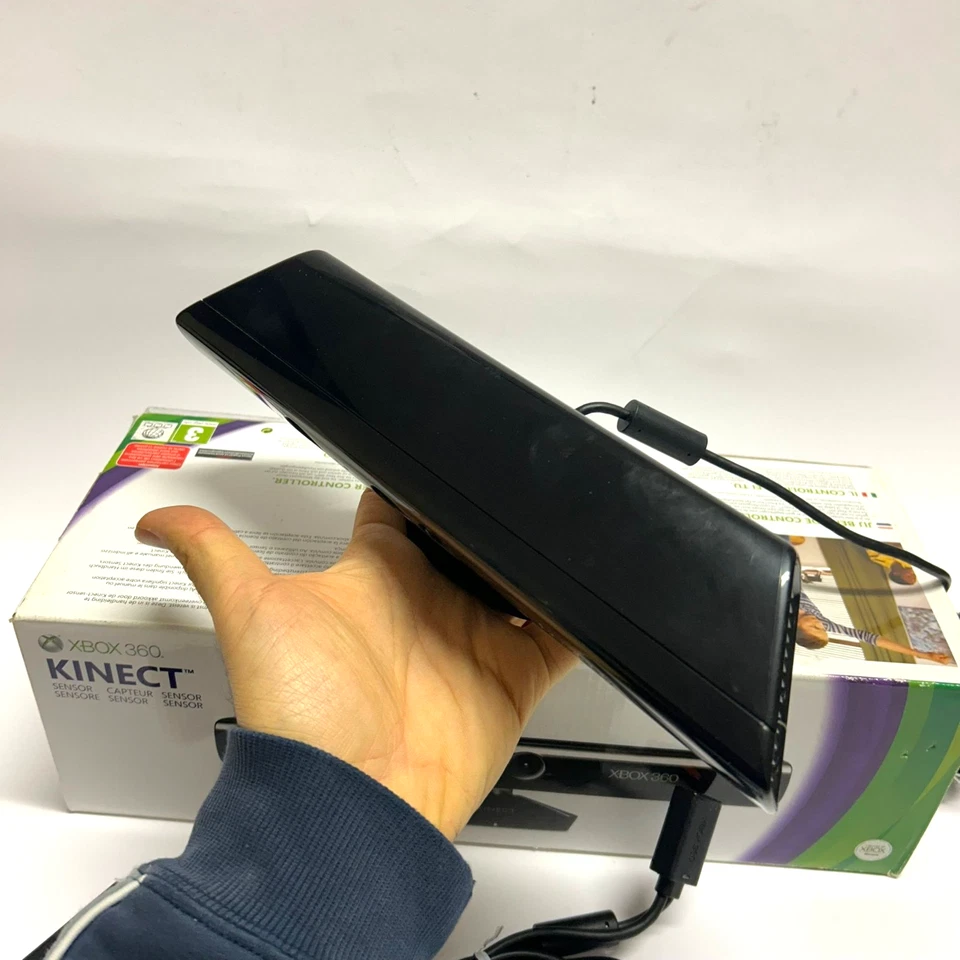 Telecamera Kinect Xbox 360 con Scatola e CAVO ALIMENTAZIONE ORIGINALE - Immagine 4 di 4