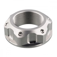 Mutter Lenkkopf M25X1.00Mm Alu Silber FüR Kawasaki Z 250 SL Bj. 2015