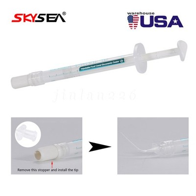 Dental Endo Materials Injectable Root Canal Bioceramic Sealer 1g Pre-mix Syringe