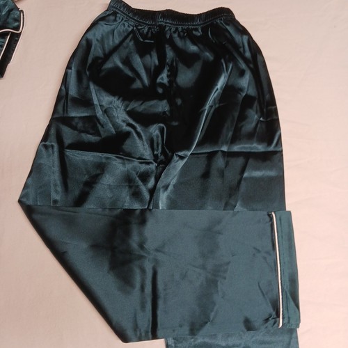 New Kids Boys Girls Silk Pajamas Long Sleeve Satin PJs Sets Nightwear Sleepwear - Picture 9 of 9
