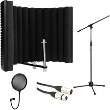 sE Electronics Reflexion X Studio Vocal Kit with Microphone Stand, Cable, and