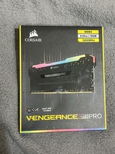 Corsair Vengeance RGB PRO 16GB 2x8GB DDR4 3200MHz C16 Desktop Memory - Black