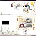 GB 2018 CAPTAIN COOK EXPLORER STAMPS + SHEET  FDCS X2