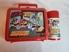 1988 Super Mario Bros 2 Zelda II Link Plastic Lunch Box With Thermos Rare