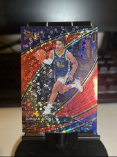 Jordan Poole 2019-20 Panini Select #229 Disco Red Prizm #/49 Courtside Rookie