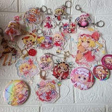 Touhou Project Flandre Scarlet Acrylic Keychain Badge Set