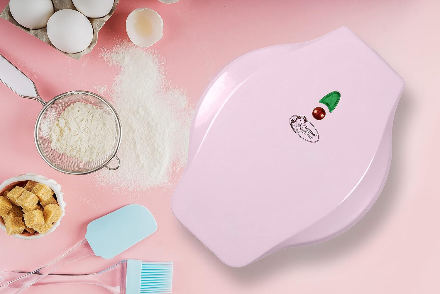 Waffle Maker Animali: Piastra per Mini Biscotti a Cialda Antiaderente - 4