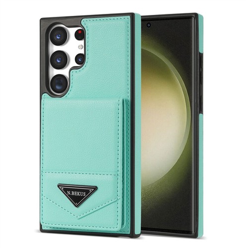 Leather Card Holder Stand Case For Samsung S24 S23 S22 S21 S20 FE Note 20 Ultra - Picture 43 of 47