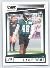 Kennedy Brooks - 2022 Score #344 - Rookie - Philadelphia Eagles