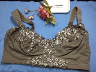  BPC selection  Bra  Size us 38DD it5DD eu85DD Unpadded underwired olive 