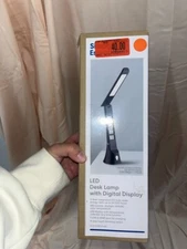 BNWT Simply Essential LED Desk Lamp with Digital Display